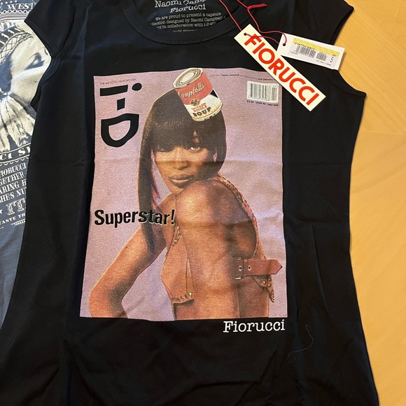 Various fiorucci jeanss, jackets, tshirts.  Various sizes
Naomi campbell - Picture 11 of 16